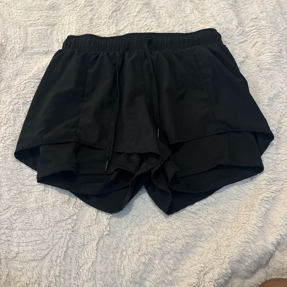 Black Women's Athletic Shorts